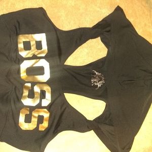 Love sports bra with hoodie